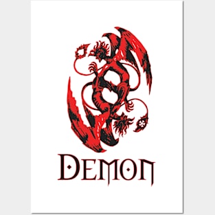 demon Posters and Art